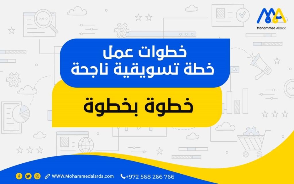 خطوات عمل خطة تسويقية ناجحة خطوة بخطوة 