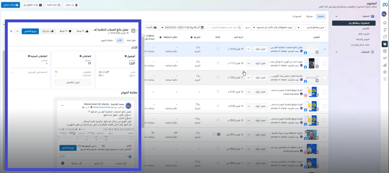 تحليل صفحة فيس بوك؛ كيف تدير مواقع التواصل الاجتماعي